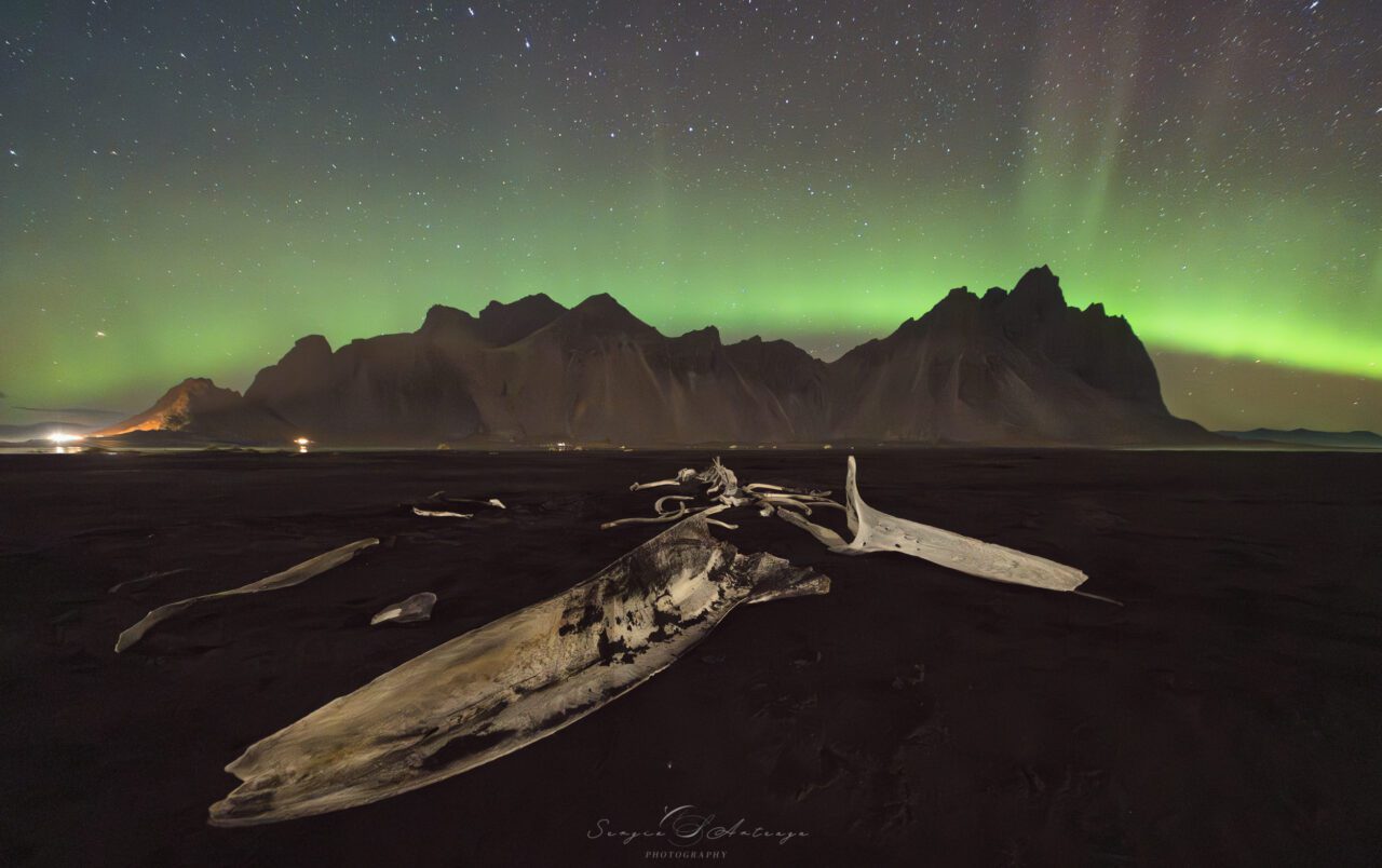 stockness aurora boreal Islandia octubre